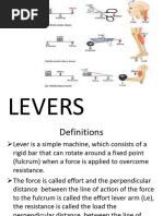 Human Body Lever Systems Explained | PDF | Lever | Torque