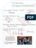 A2 6.6 Remainder and Factor Theorems