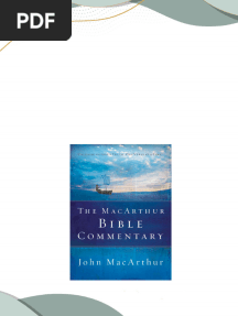 The MacArthur Bible Commentary John Macarthur 2024 scribd download