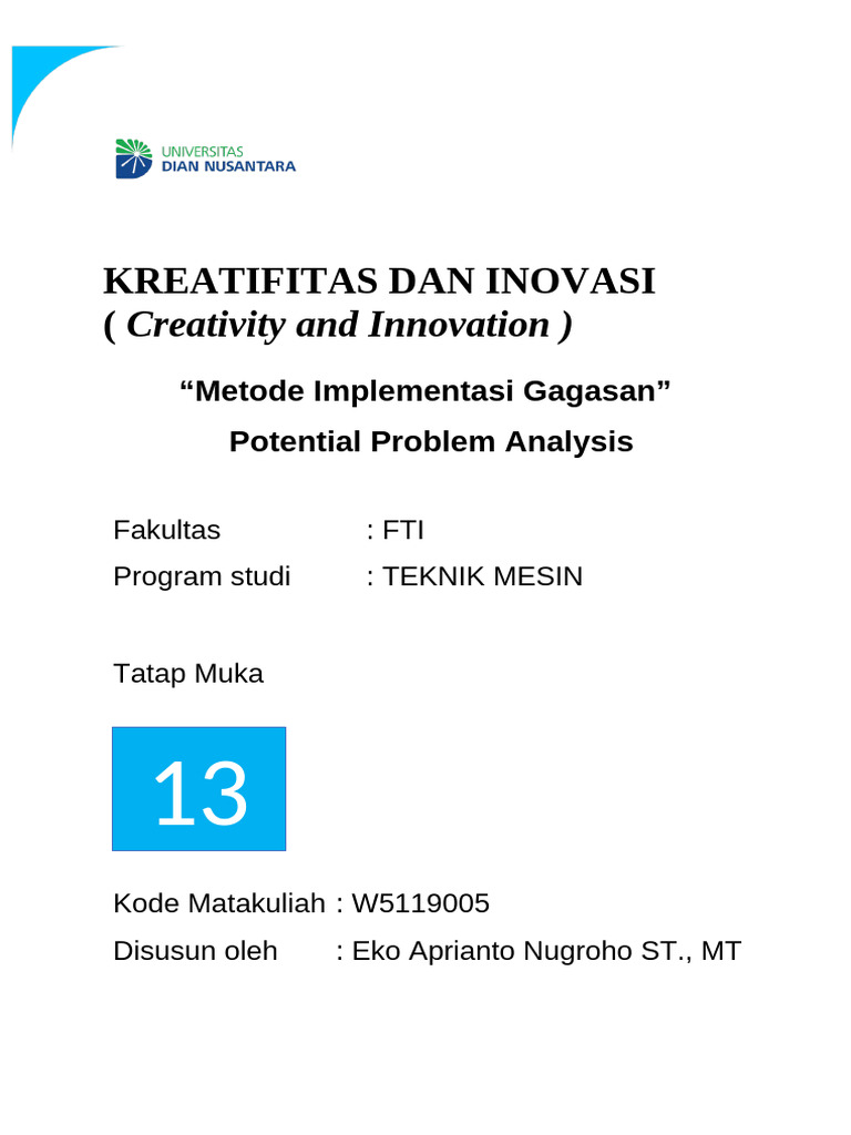 Modul Pertemuan 13 (New Beground) | PDF