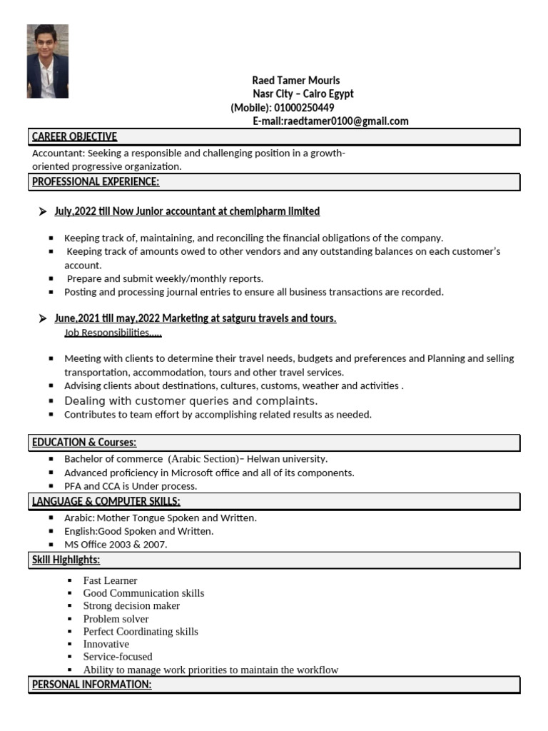 Raed Tamer Mouris | PDF