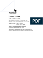 Federal Customs Act 1901 Vol 2