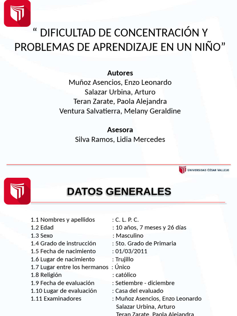 2 Informe (Grupo 5) | PDF | Cociente de inteligencia | Desorden ...