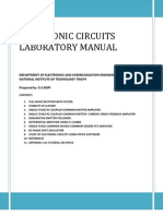 Electronics Circuits Laboratory Manual