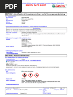 Castrol Multipurpose Grease SDS | PDF | Dangerous Goods | Toxicity