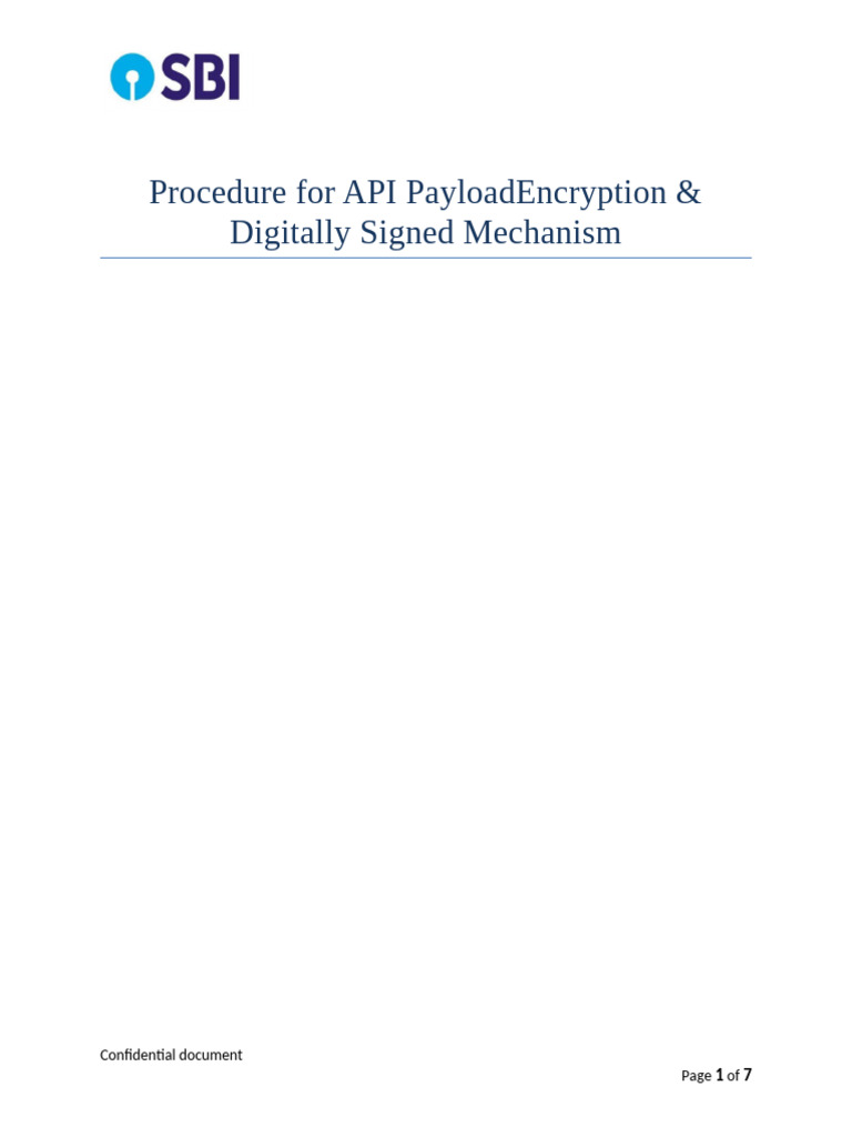 REST - API - Payload - Encryption - Signing - Mechanism - 2.0 2 | PDF |  Encryption | Key (Cryptography)