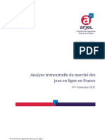 analyse trimestrielle du marché