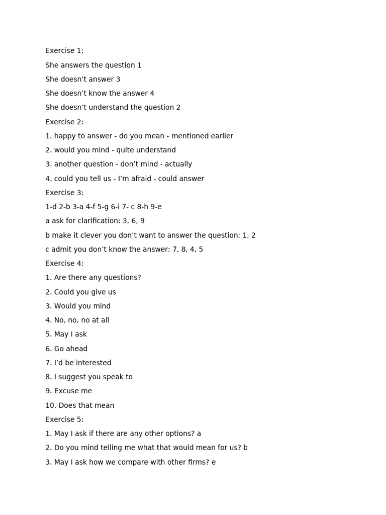 Effective Question-Answer Strategies | PDF