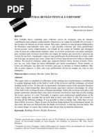 Leituras, Revisão Textual e o Revisor