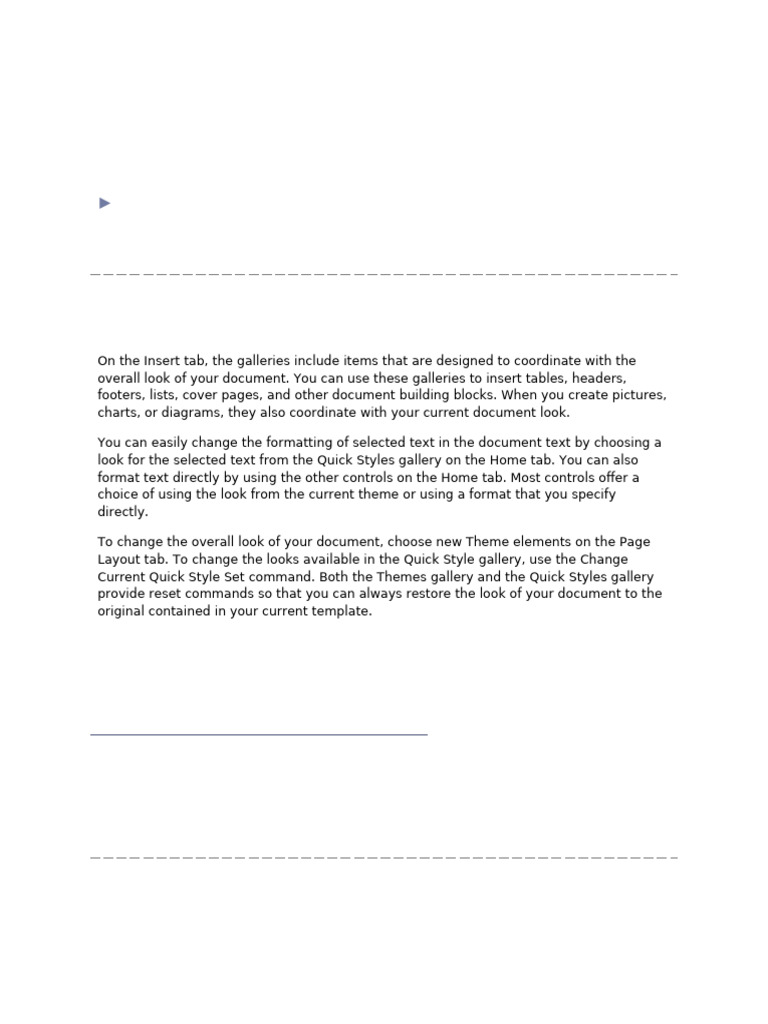 Document Formatting and Themes Guide | PDF