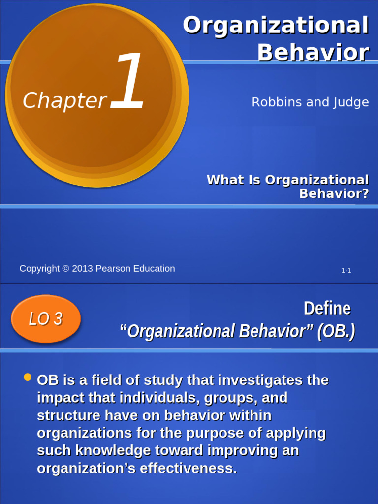 What Is OB | PDF | Psychology | Intuition