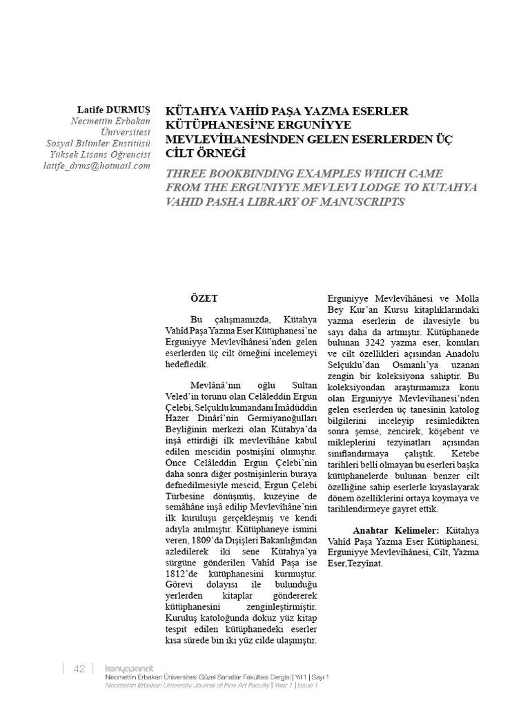 Kutahya_Vahi_d_Pasa_Yazma_Eserler_Kutuph | PDF