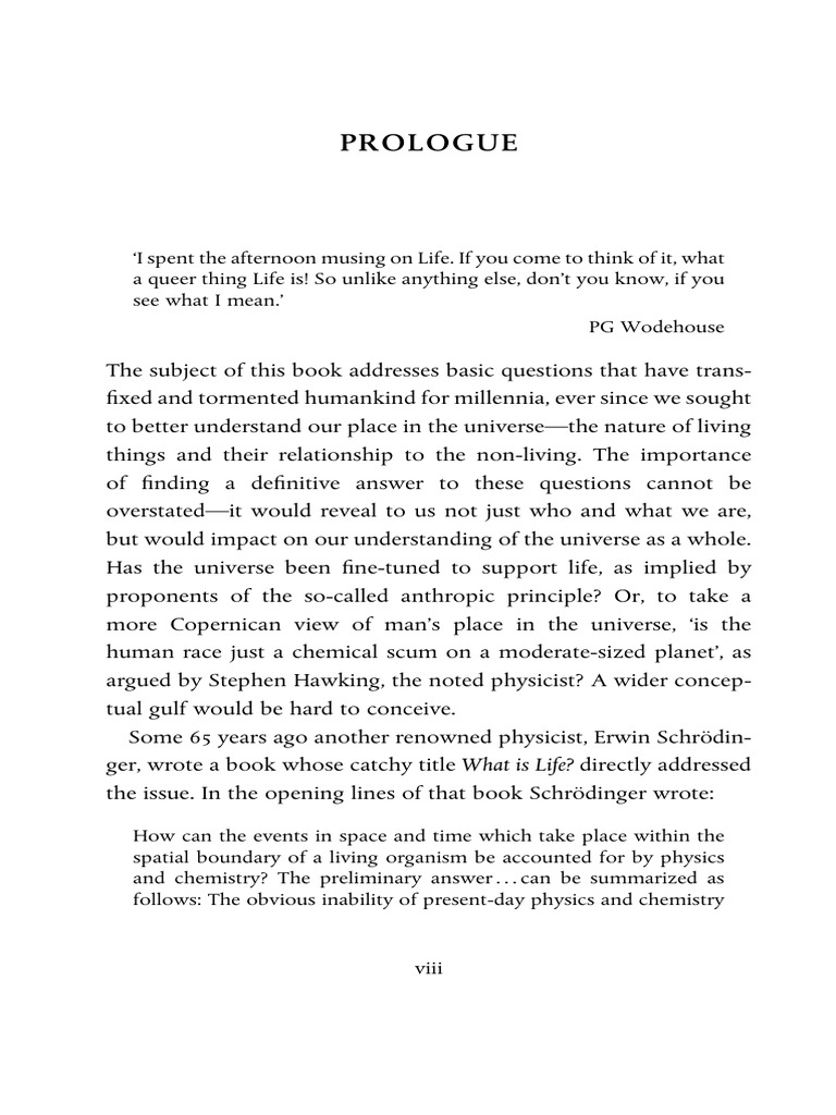 What Is Life Addy Pross | PDF