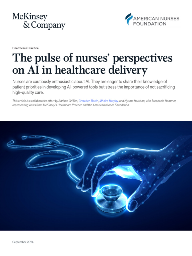 Nurses' Views on AI in Healthcare | PDF | Nursing | Artificial Intelligence