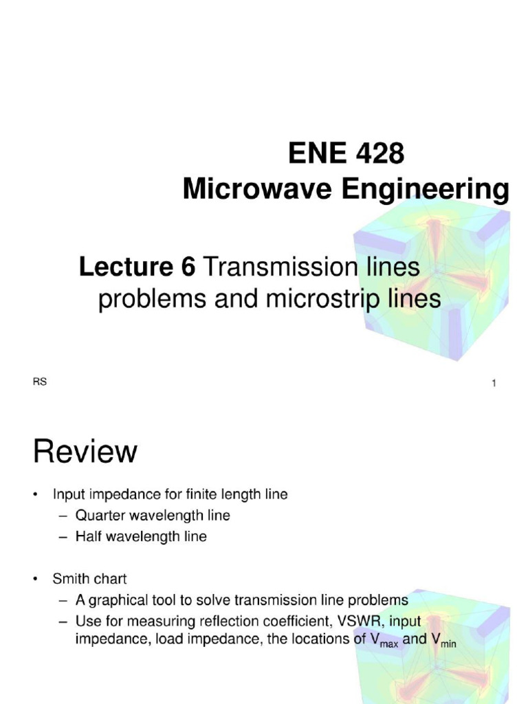 TL Microstrip | PDF