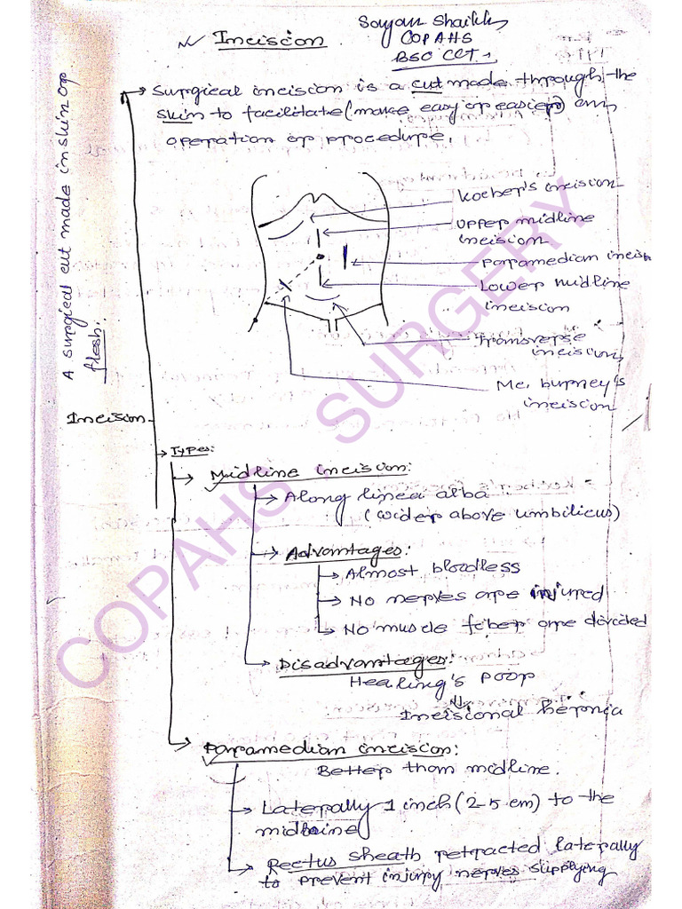 Surgery Notes | PDF