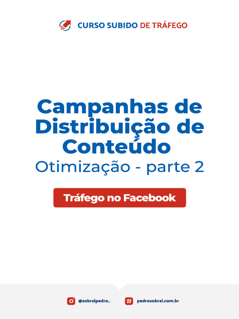 Curso Subido Modulo 07 Aula 29 | PDF | Facebook | Publicidade