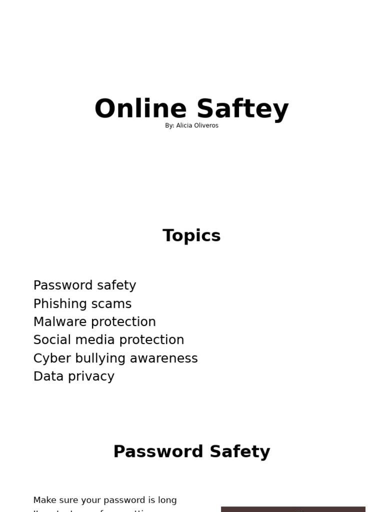 Online Safety | PDF
