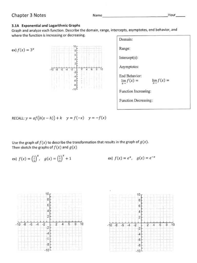 Chapter 3 Notes | PDF