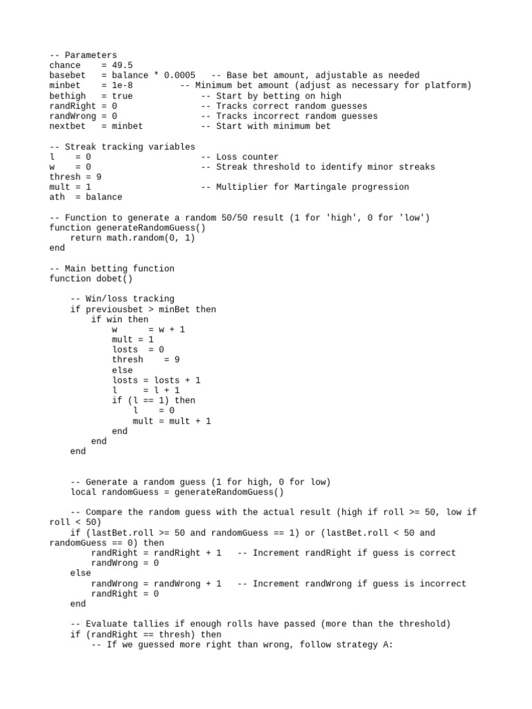 Random Guess vs Roll 005 (Most Stable) | PDF