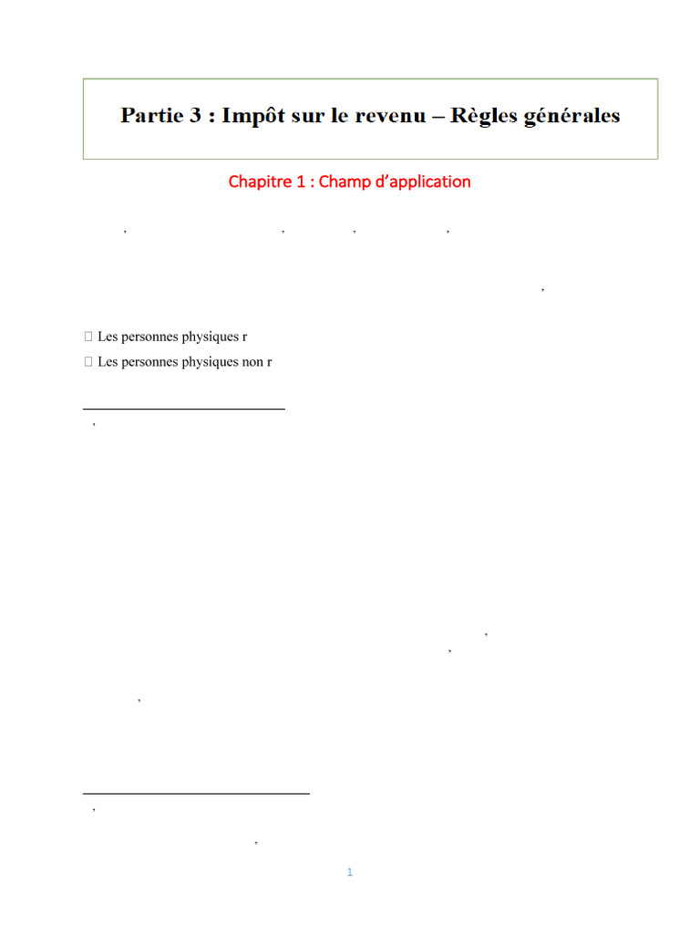 Calcul de l'IRPP en Tunisie | PDF | Impôt sur le revenu | Impôts