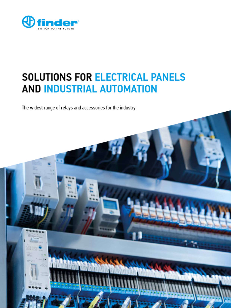 Solutions For Electrical Panels and Industrial Automation | PDF | Relay ...