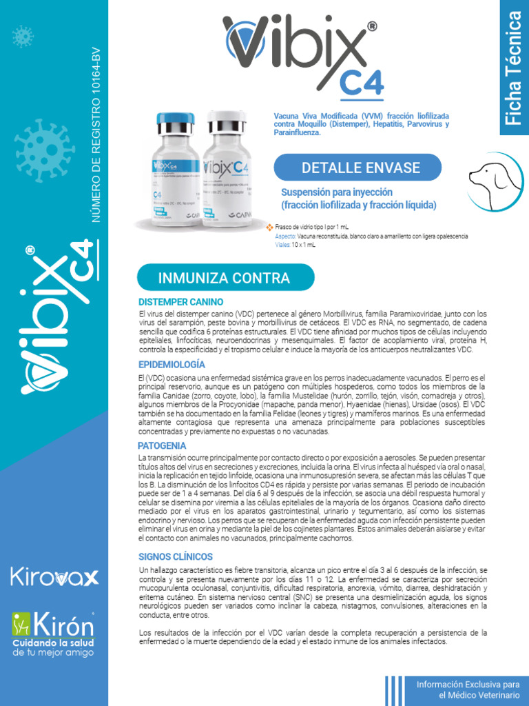 Vibix C4 | PDF | Virus | Infección