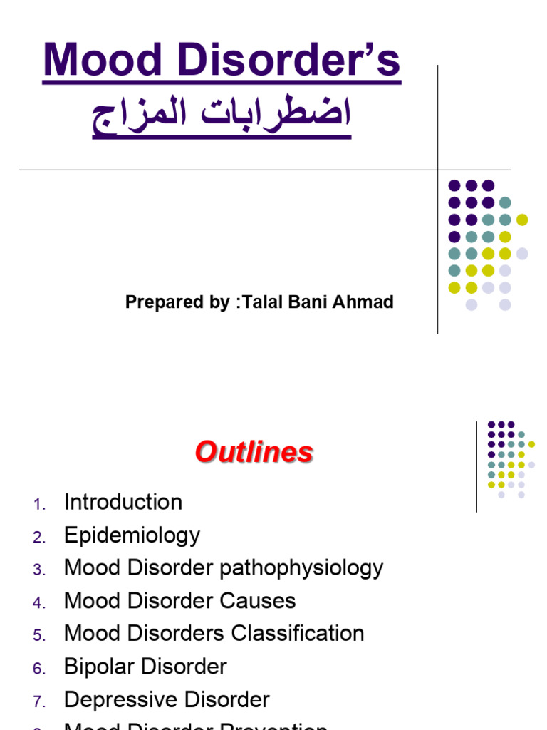 6. Mood Disorder's | PDF | Bipolar Disorder | Major Depressive Disorder