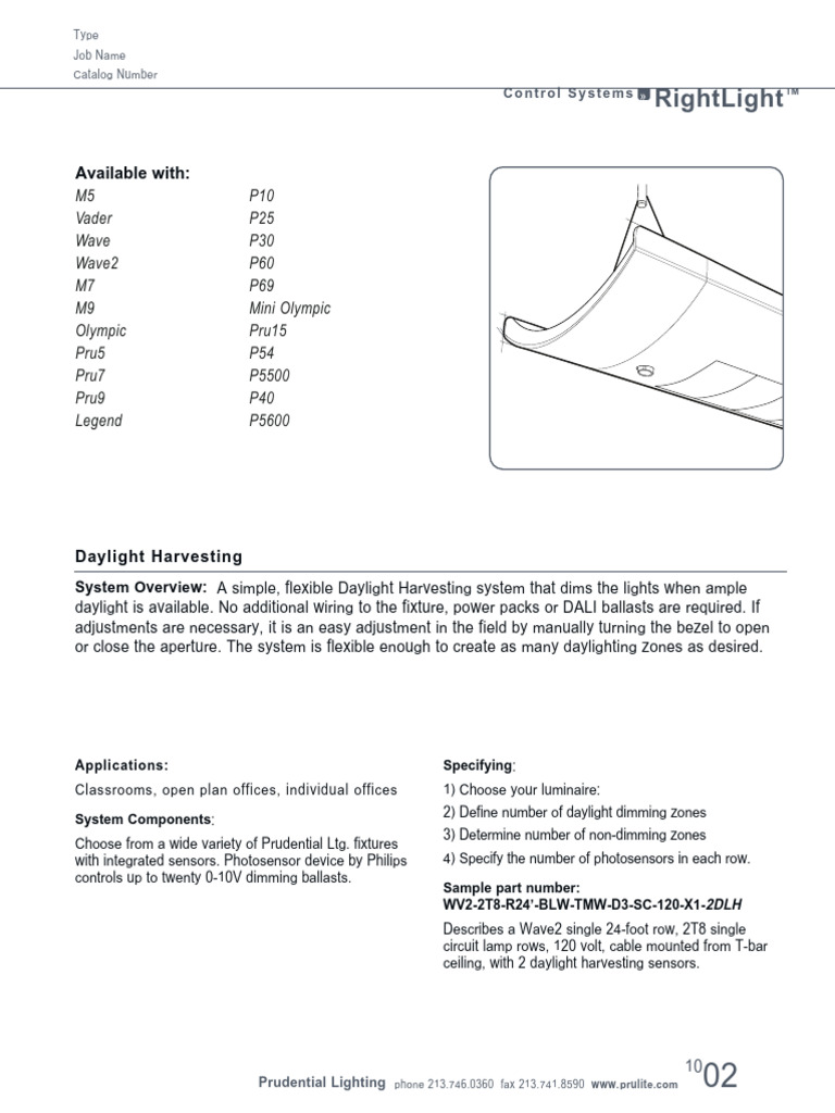 Daylight Harvesting System Guide | PDF