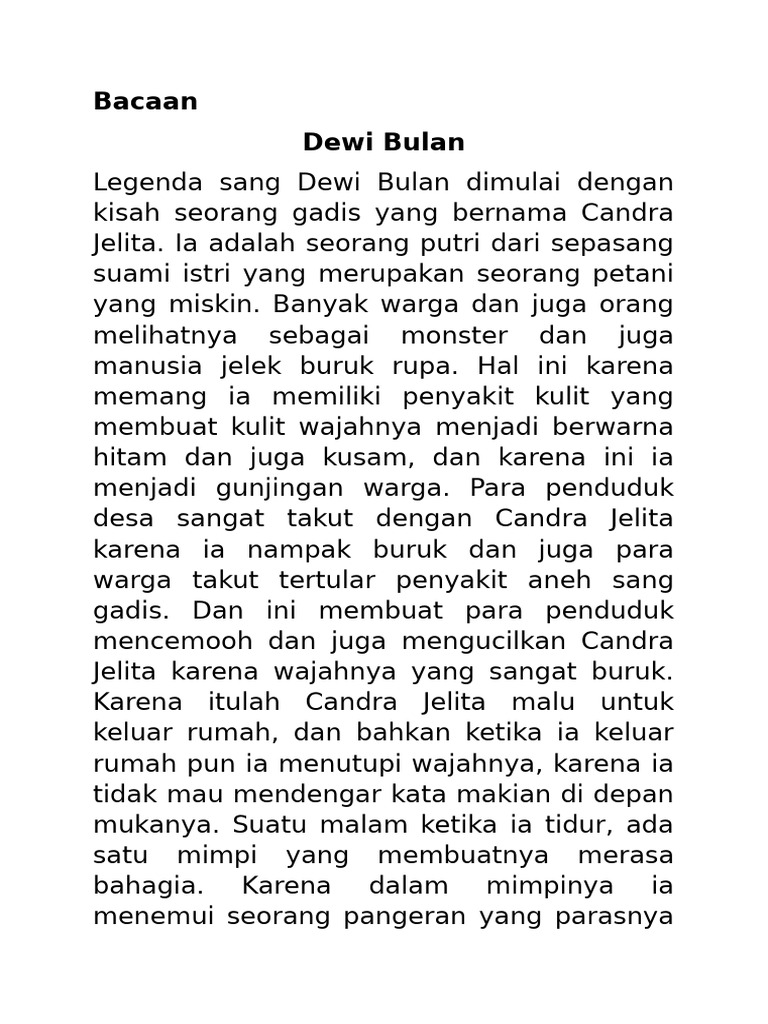 Bahasa Gadis Rupawan | PDF