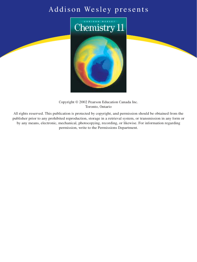 Pub Addison Wesley Chemistry 11 | PDF | Chemical Reactions | Chemical ...