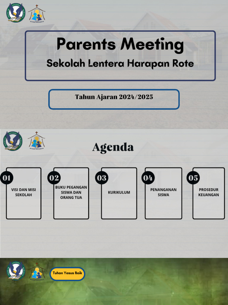 Materi Parents Meeting SLH Rote 2425 | PDF