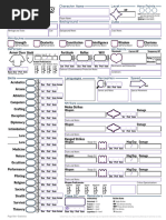 Pathfinder 2e Remaster Character Sheet | PDF