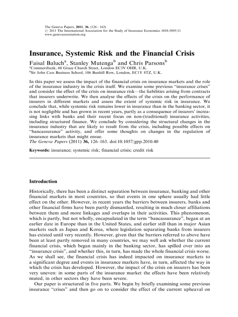 GPP 2010 40 | PDF | Reinsurance | Insurance