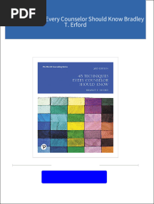Full download 45 Techniques Every Counselor Should Know Bradley T. Erford pdf docx