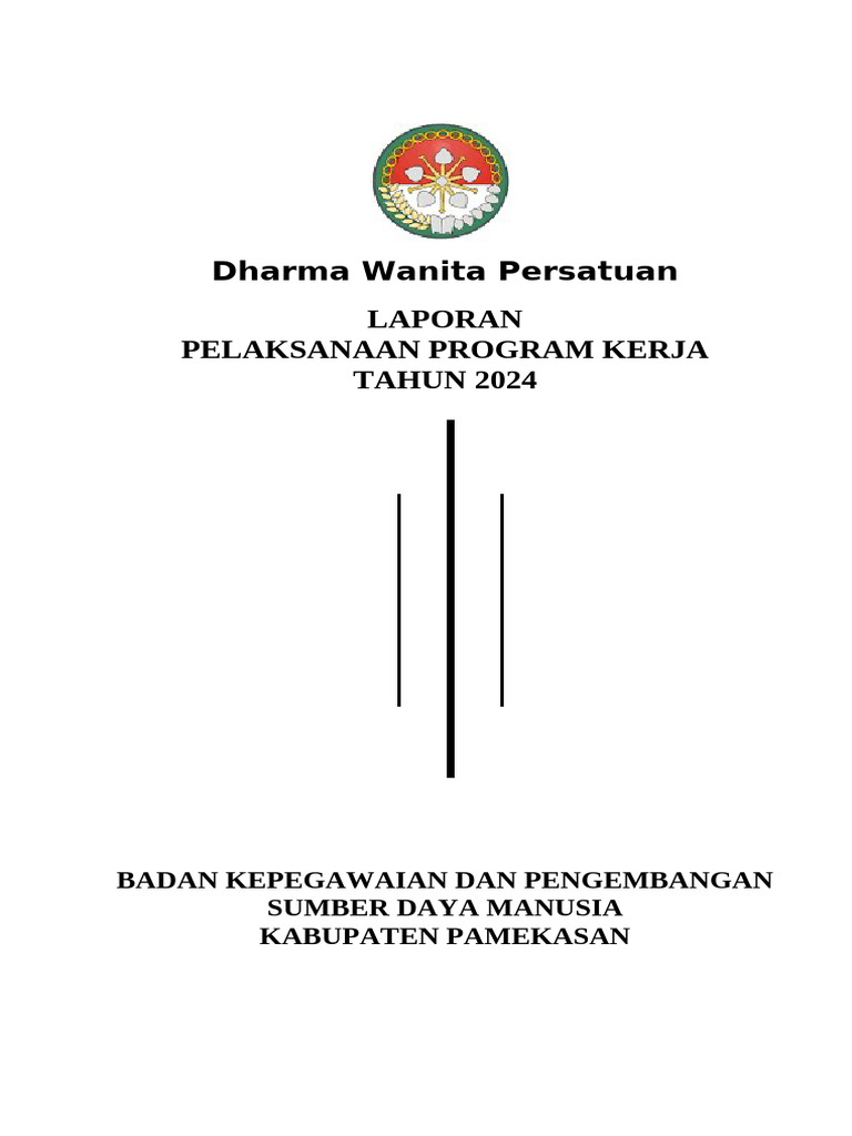 Laporan Program Kerja DWP 2024 | PDF