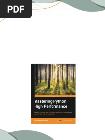 Download full Mastering Python High Performance 1st Edition Fernando Doglio ebook all chapters