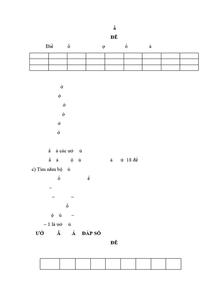 Bai Tap Cuoi Tuan Mon Toan Lop 6 Tuan 21 de 1 | PDF