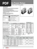 LU-5-R Relay Pinout and Specs | PDF | Alternating Current | Relay