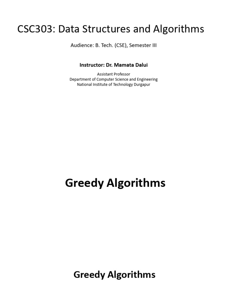Greedy Algorithms in Interval Scheduling | PDF | Algorithms | Dynamic ...