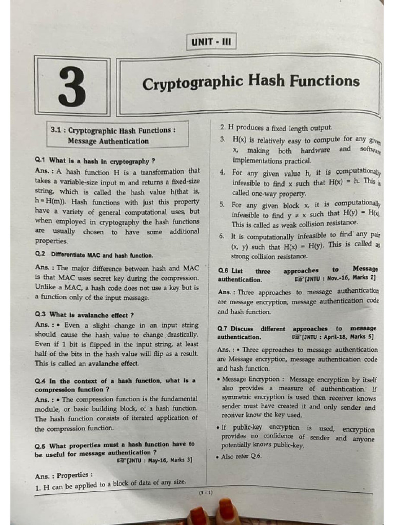 CNS Unit-3 | PDF
