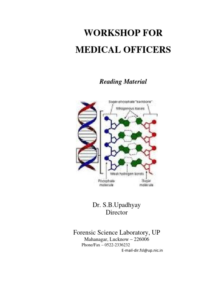 Forensic DNA Workshop Guide | PDF | Microsatellite | Dna Profiling