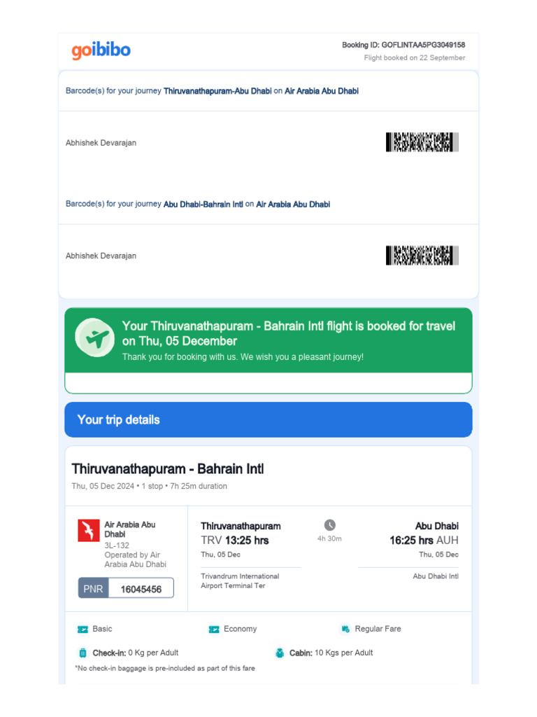 AIR ARABIA BOADING PASS HTML visual data 2