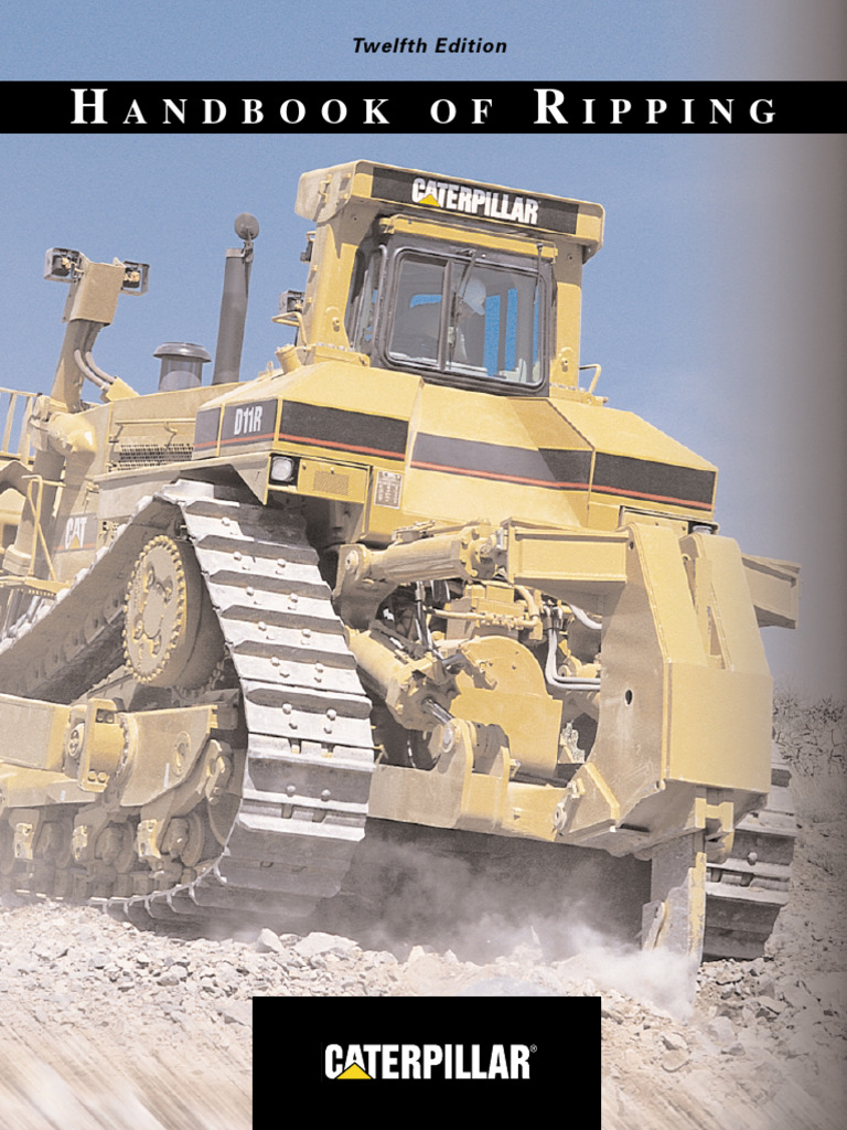 Caterpillar Ripping Handbook Overview | PDF | Rock (Geology ...
