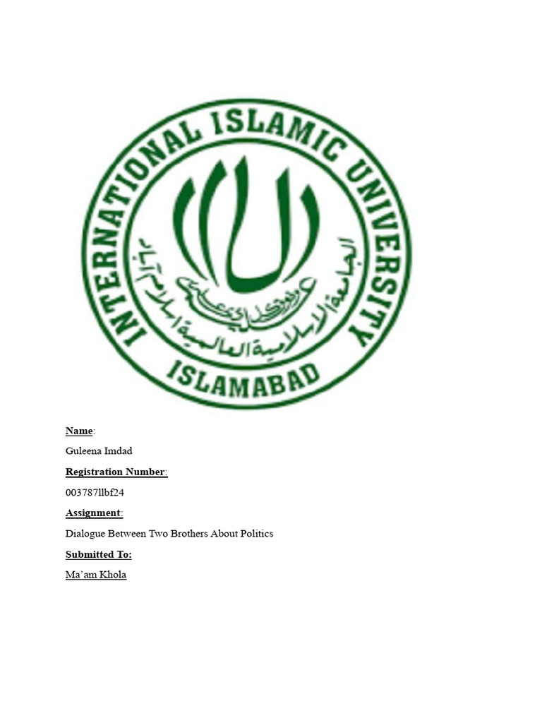 Arabic Speaking (Dialogue) | PDF