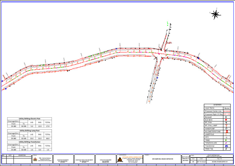 Sri Rampura Road - Utility Plan | PDF