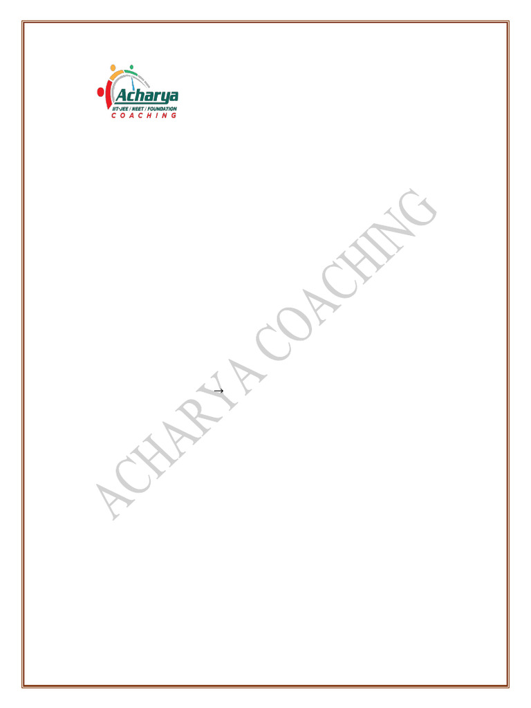 Acharya Coaching: GRADE-10 Chemistry Worksheet | PDF | Metals | Corrosion