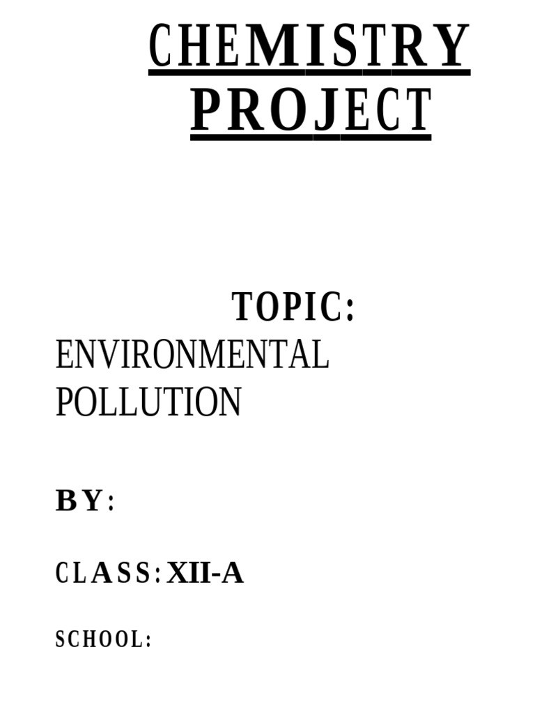 Environmental Pollution | PDF | Pollution | Environmental Health
