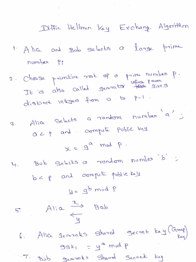 Diffie Hellman Pdf