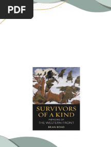 Download ebooks file Survivors of a Kind Memoirs of the Western Front 1st Edition Brian Bond all chapters